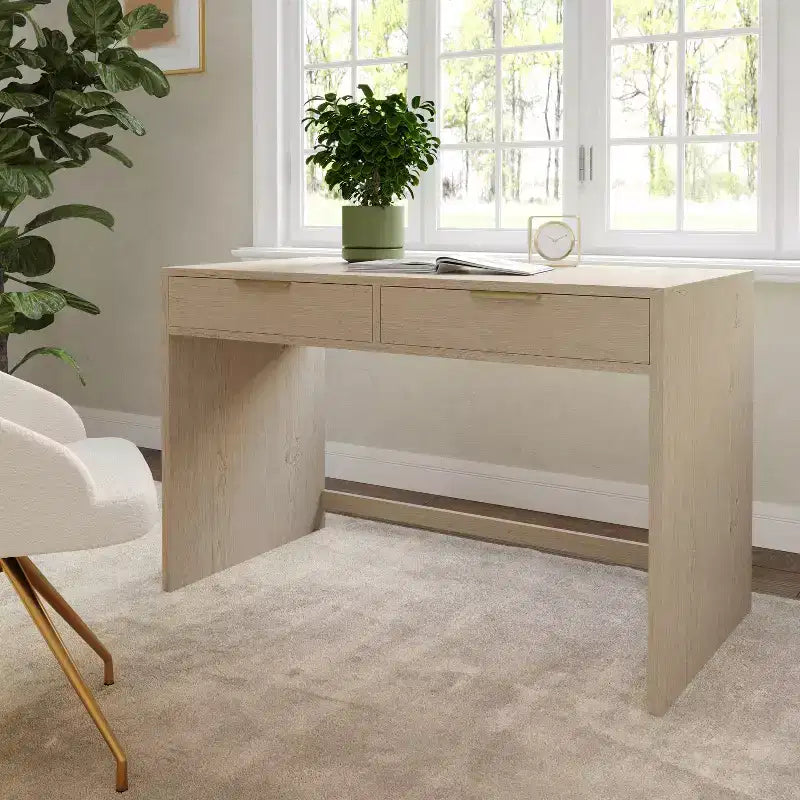 Bureau 2 tiroirs