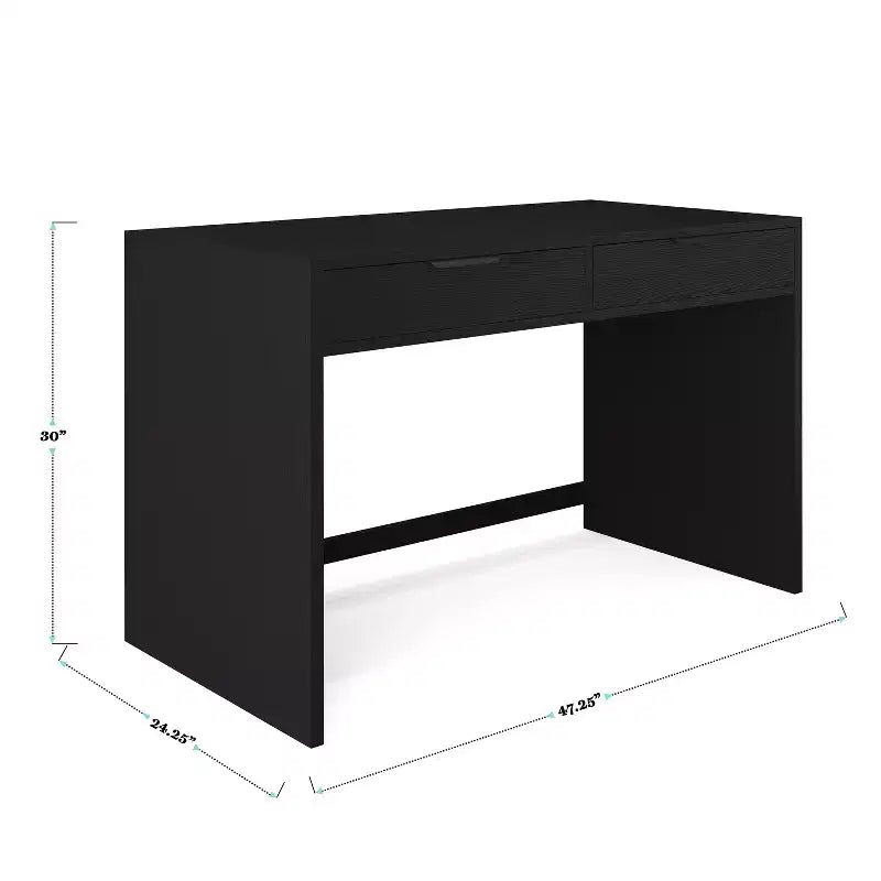 Bureau 2 tiroirs