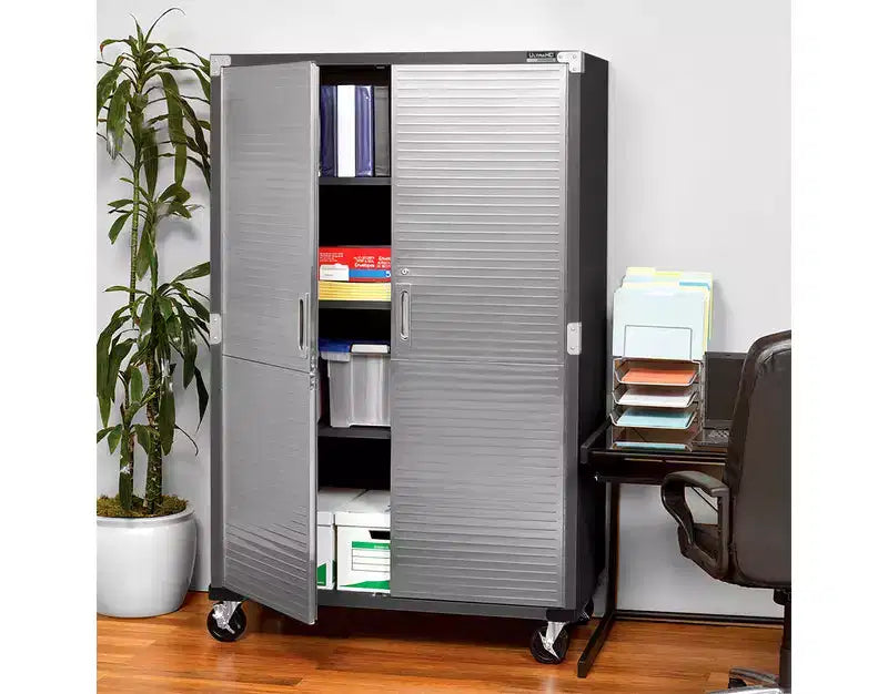 Armoire de rangement à roulettes, 48 x 18 x 72