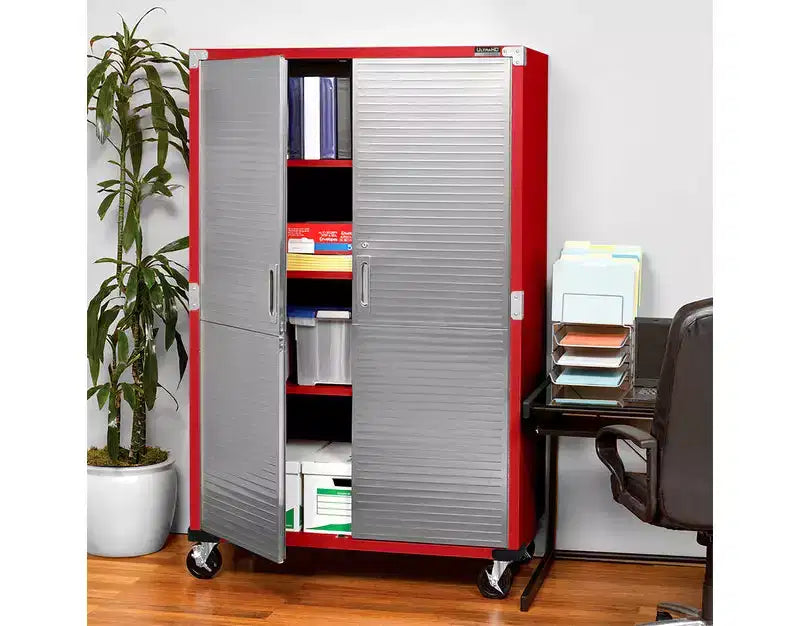 Armoire de rangement à roulettes, 48 x 18 x 72