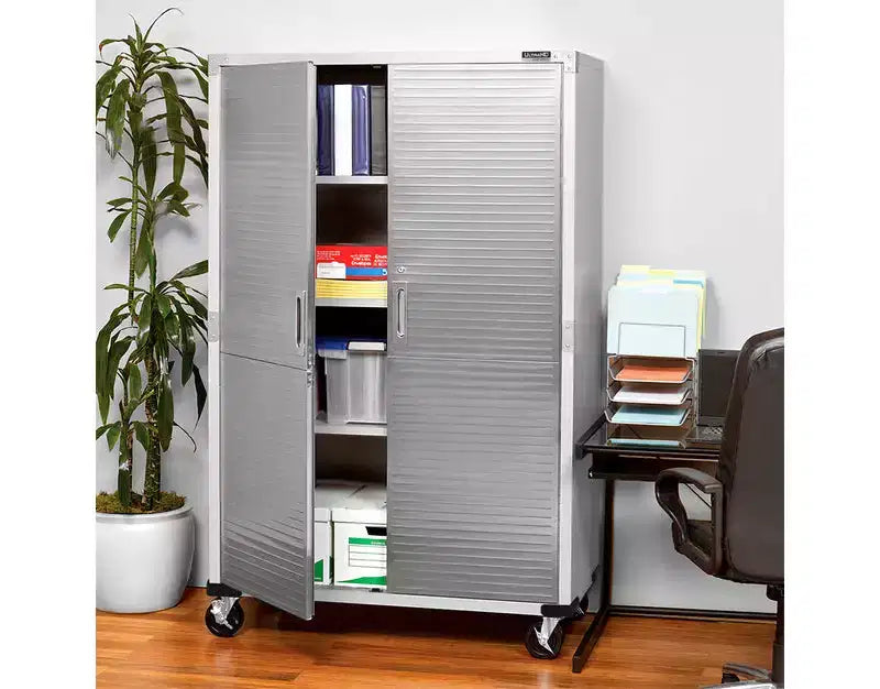 Armoire de rangement à roulettes, 48 x 18 x 72