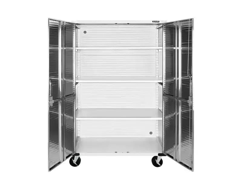 Armoire de rangement à roulettes, 48 x 18 x 72