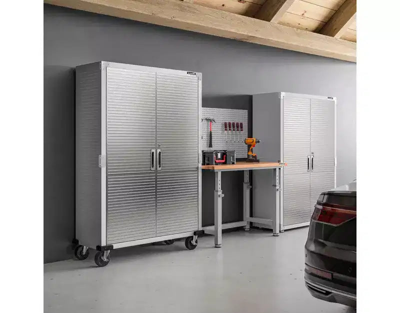 Armoire de rangement à roulettes, 48 x 18 x 72