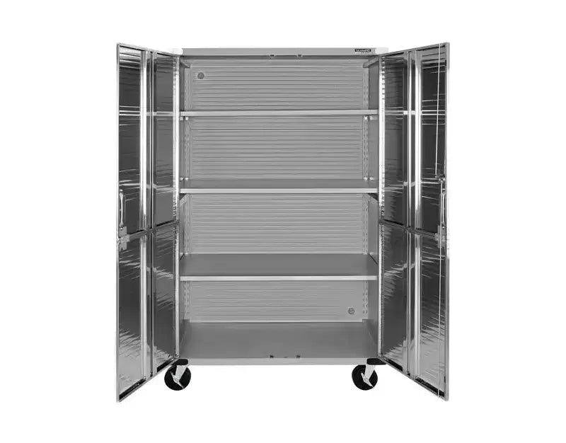 Armoire de rangement à roulettes, 48 x 18 x 72