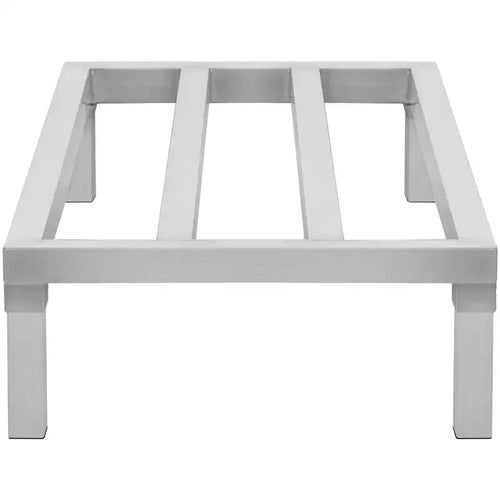 VEVOR Aluminum Dunnage Rack, 48 x 20 Commercial Food Floor Rack, 8 Off the Floor, 1800 lbs Capacity All-Welded Aluminum Storage Rack