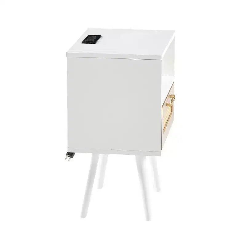 Tiroirs de rangement décoratifs modernes avec ports USB