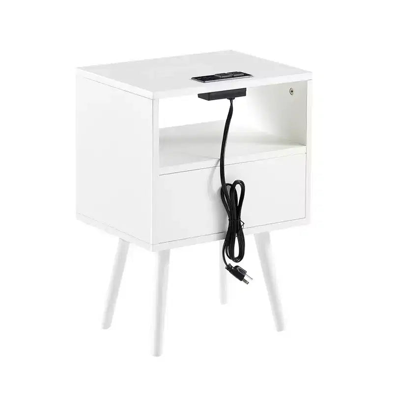 Tiroirs de rangement décoratifs modernes avec ports USB