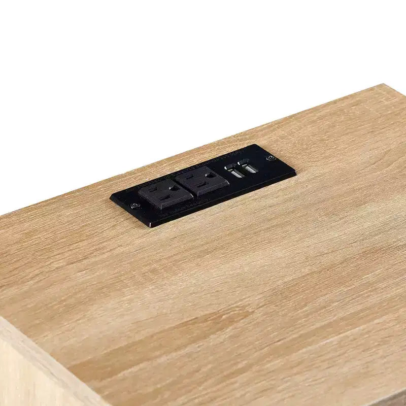 Tiroirs de rangement décoratifs modernes avec ports USB