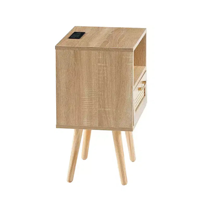 Tiroirs de rangement décoratifs modernes avec ports USB