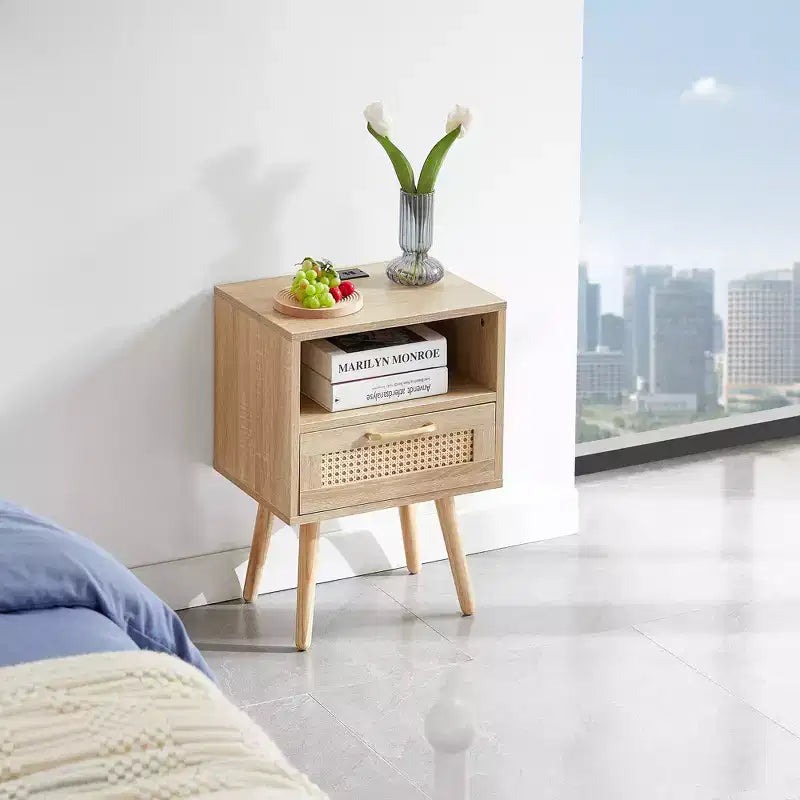 Tiroirs de rangement décoratifs modernes avec ports USB