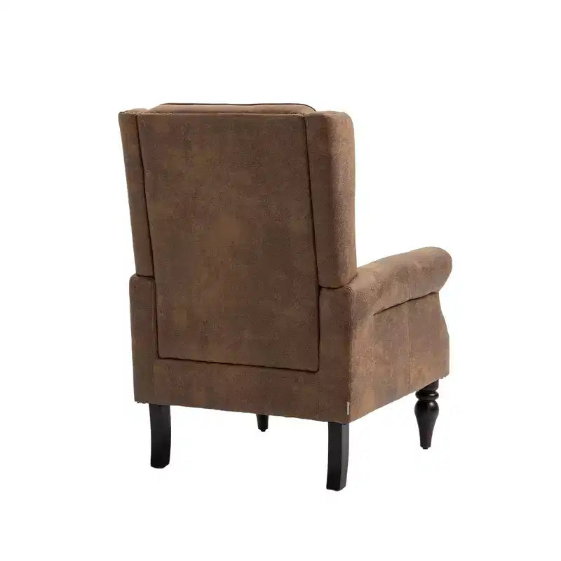 Fauteuils d'appoint pour chambre à coucher, fauteuil moderne à ossature en bois, fauteuil de salon d'appoint