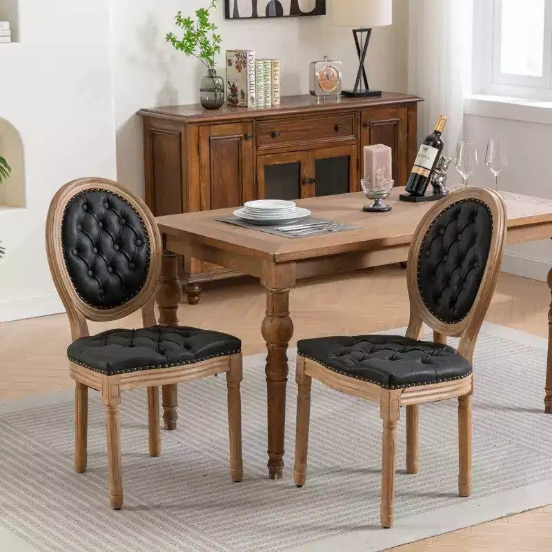 Chaises de salle à manger modernes Chaises de cuisine et de salle à manger de style Mid-Century avec dossier