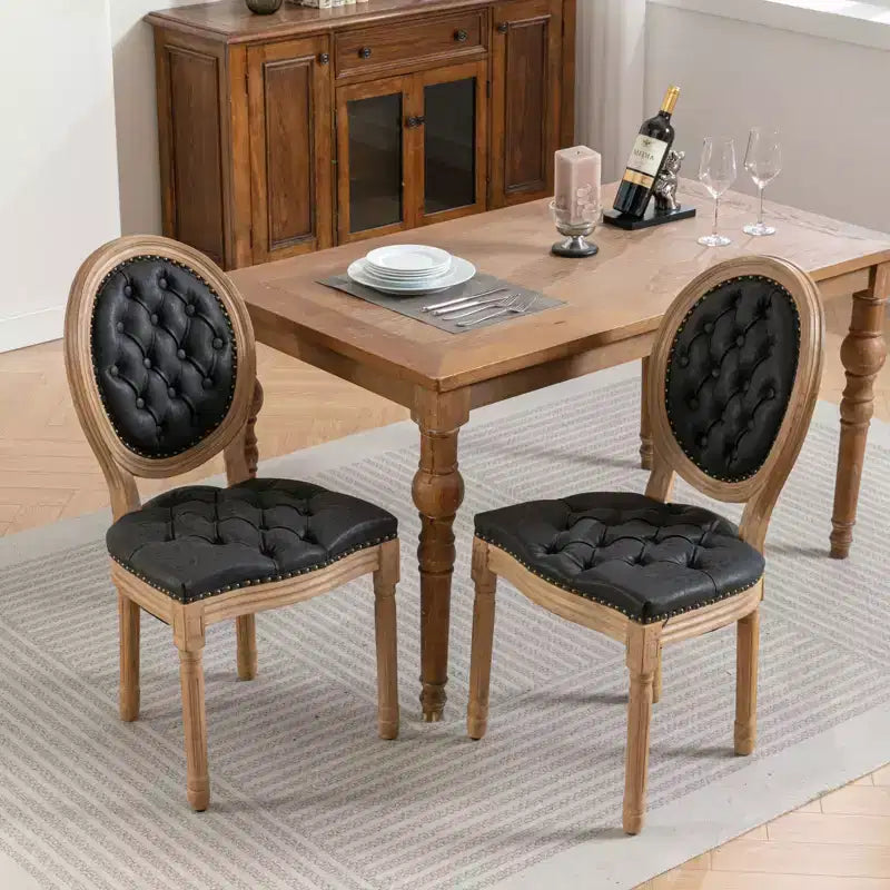 Chaises de salle à manger modernes Chaises de cuisine et de salle à manger de style Mid-Century avec dossier
