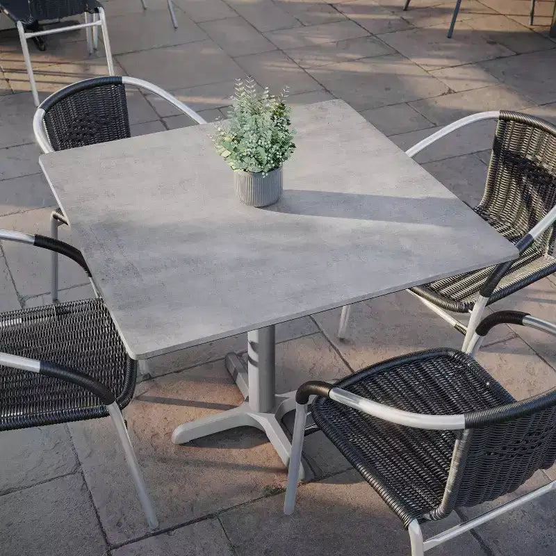 Plateau enveloppé, Bord sans joint, Résistant aux rayures et aux taches, Qualité commerciale