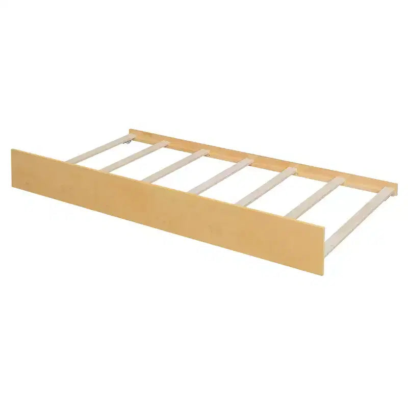 Lit cabane avec lit gigogne double, cadre de lit plateforme en bois pour enfants